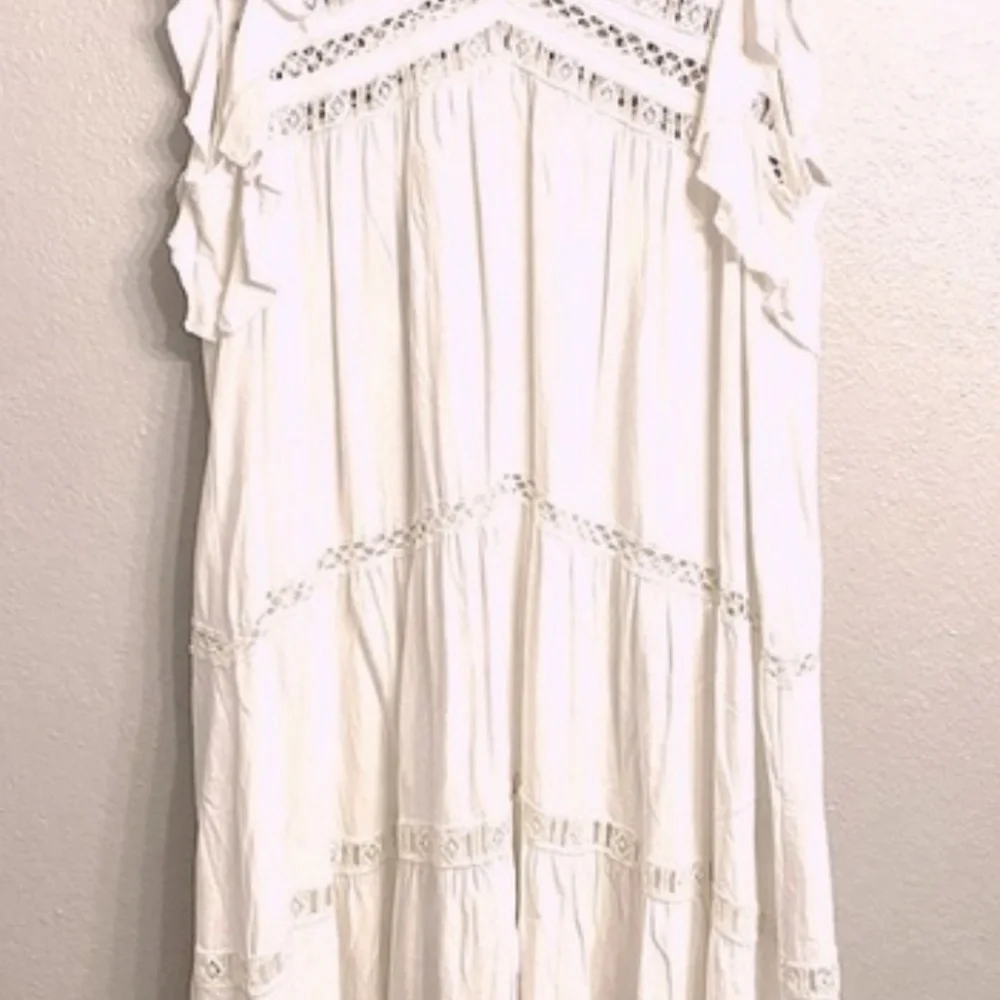 Ba&sh Zenna Ecru dress size 3 = US womens large - Picture 6 of 12